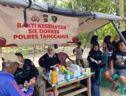 Polres Tanggamus Gelar Layanan Kesehatan Gratis