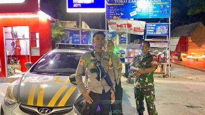 Sinergitas TNI–Polri di Trimurjo, Hadir untuk Keamanan